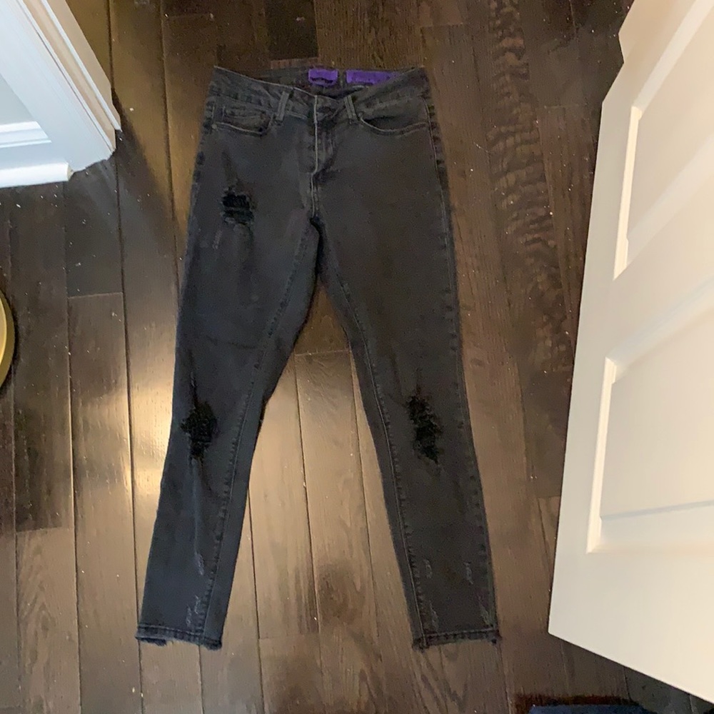 Indigo Rein black skinny jeans